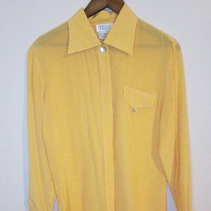 TESS silk button-up shirt